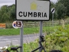 Cumbria sign on the A65