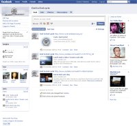 Facebook fan page